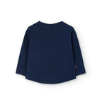 Maglietta manica lunga blu ‘big hug’