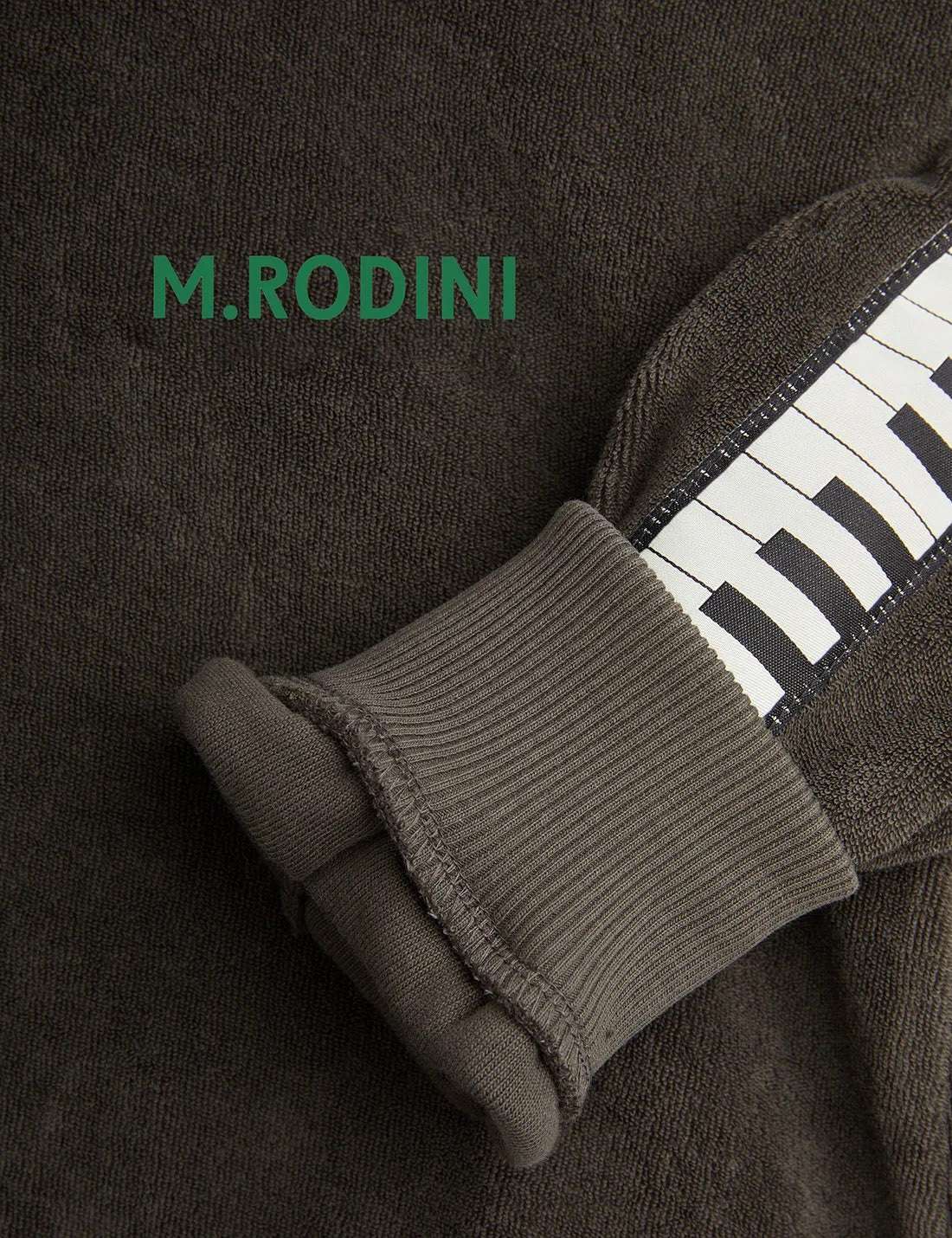 Felpa stampa Pianoforte nero