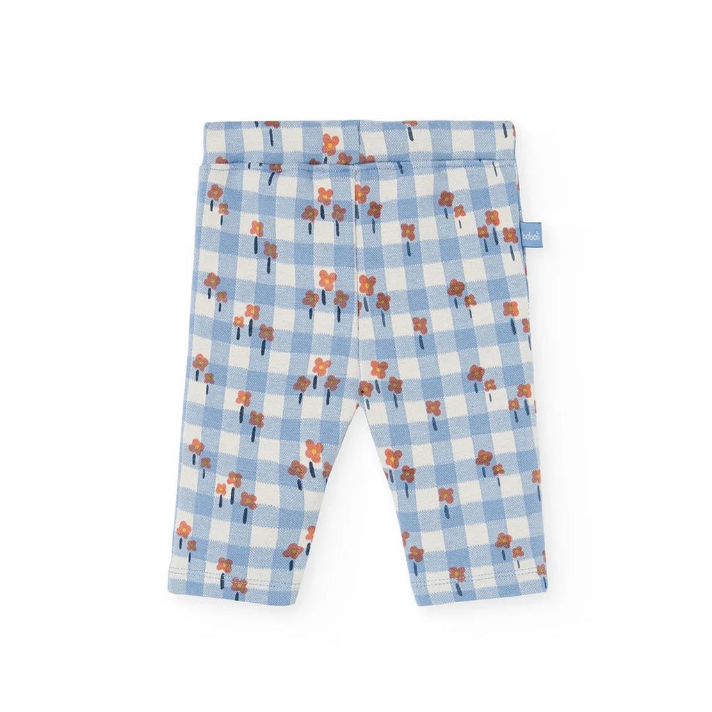 Completo maglia e pantalone floreale