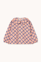 Camicia a quadri floreali