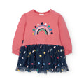 Vestito con gonna tulle