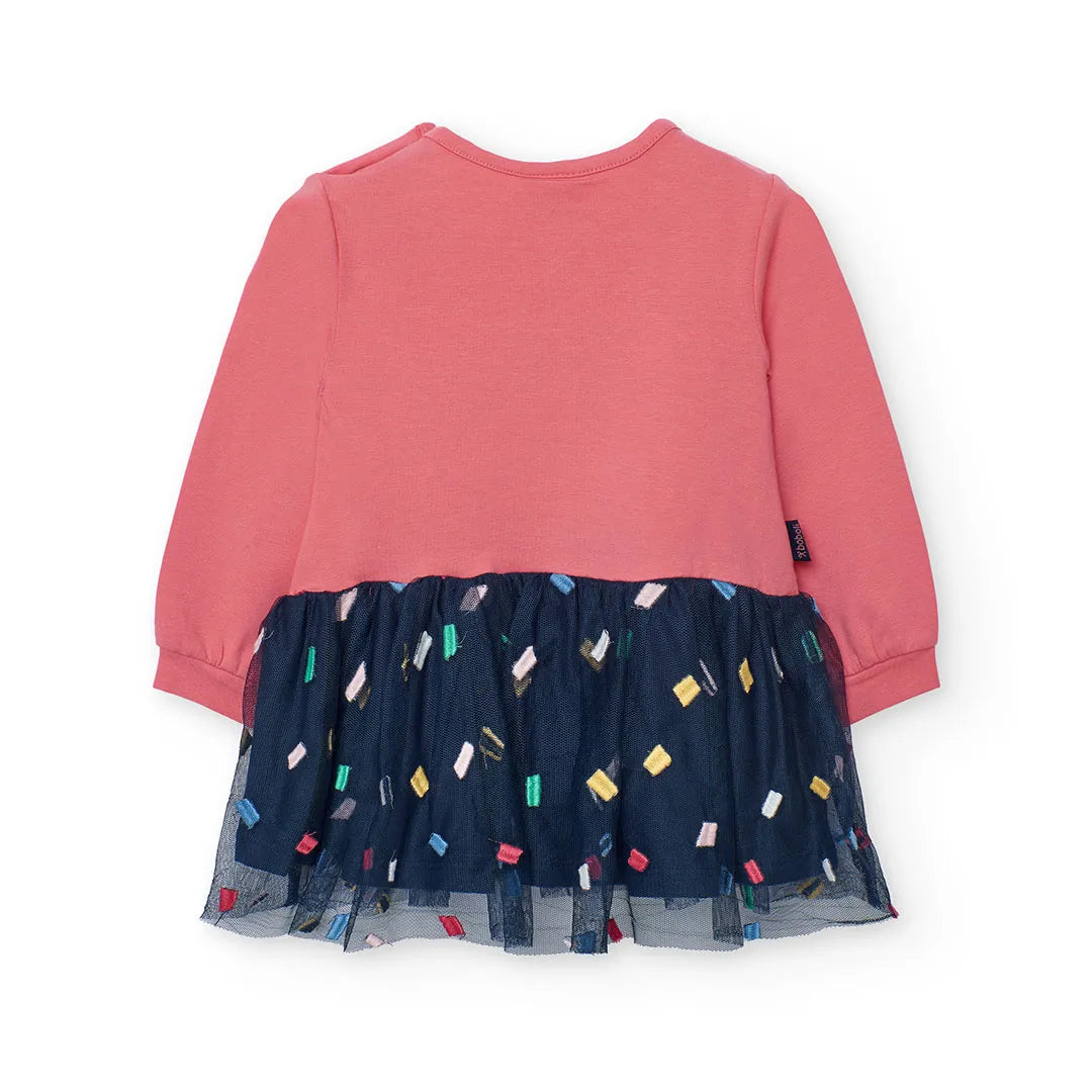 Vestito con gonna tulle