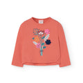 T-shirt manica lunga paprika