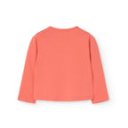 T-shirt manica lunga paprika