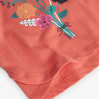 T-shirt manica lunga paprika