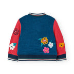 Giubbotto jeans imbottito bambina