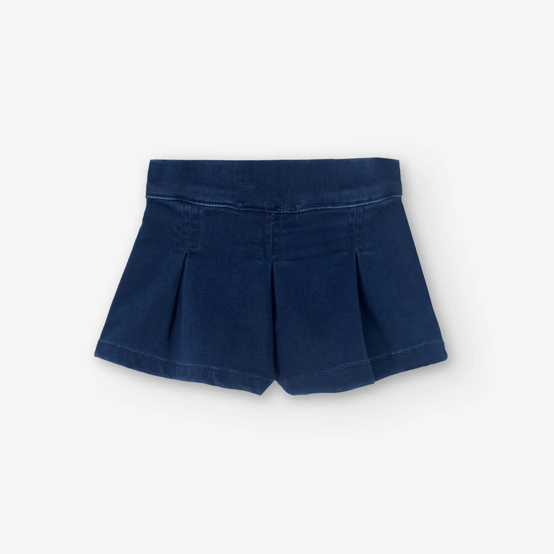 Gonna-short jeans scuro
