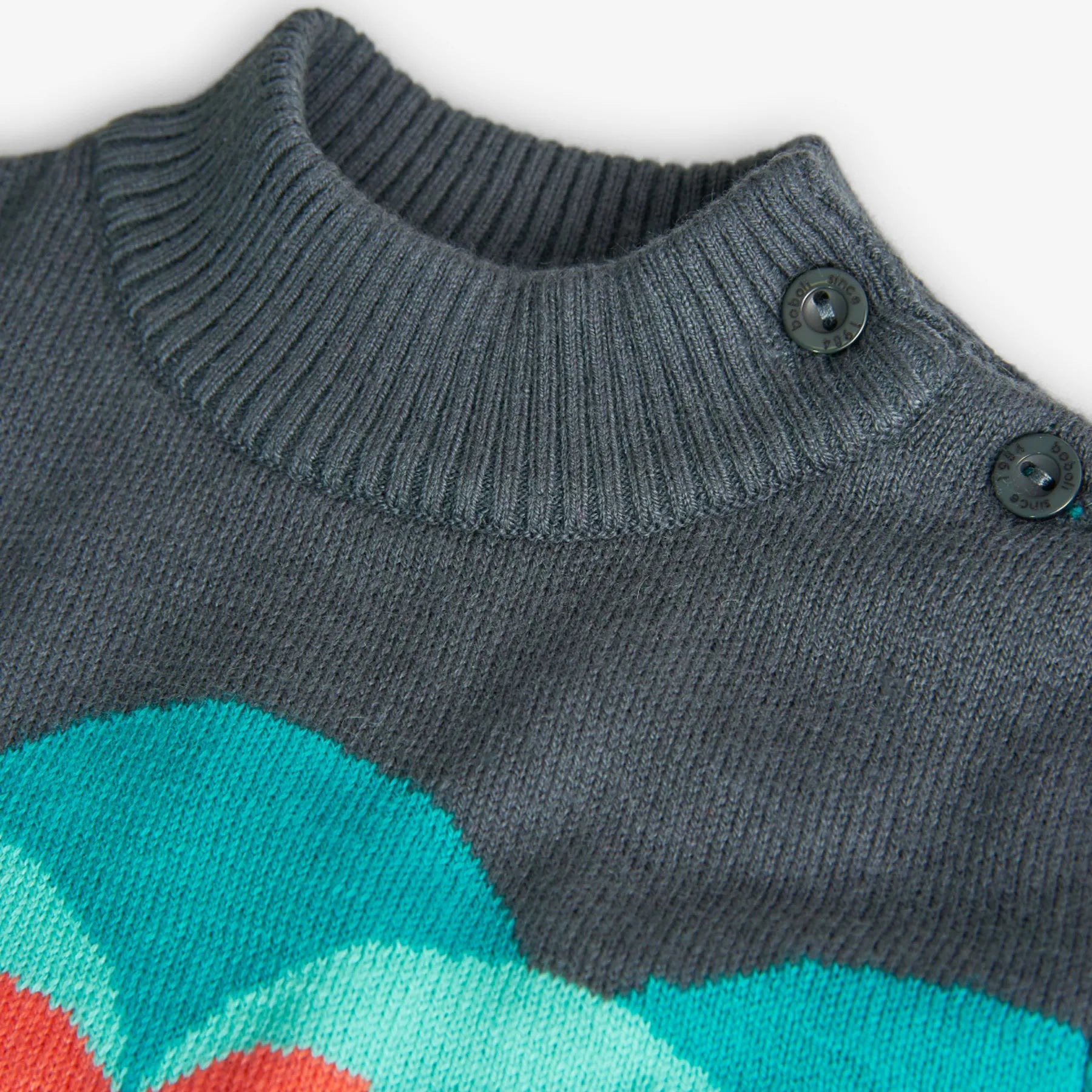 Vestito maglieria cuori per bimba