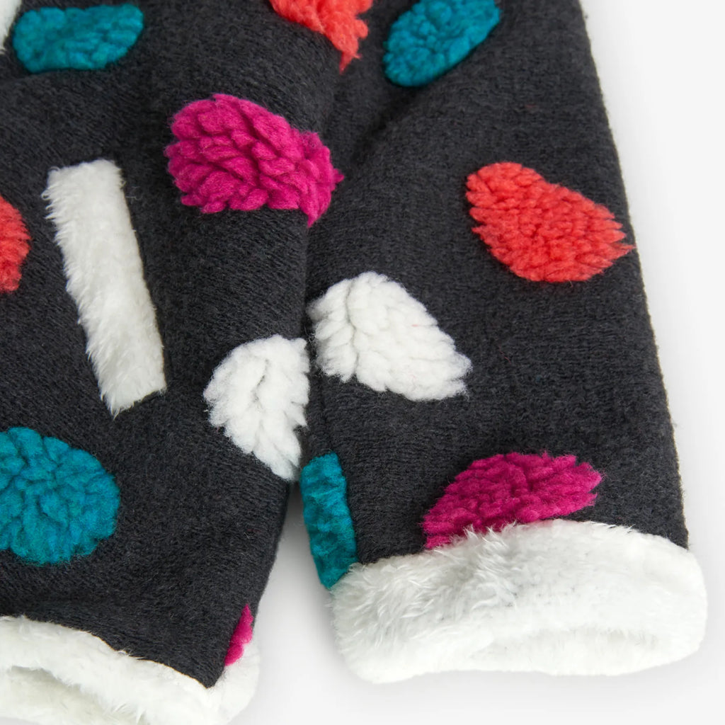 Cappotto bambina pois grandi