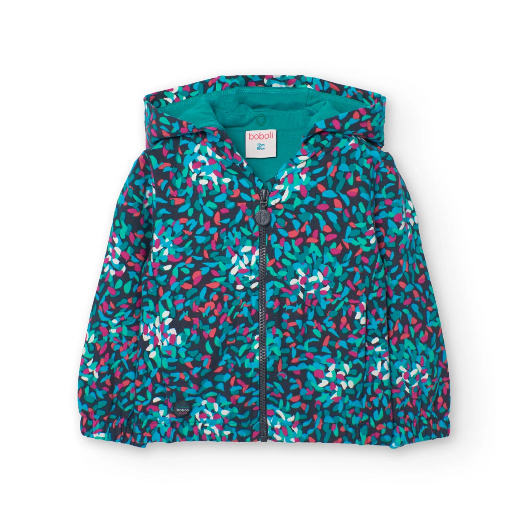 Felpa felpata stampata fiori