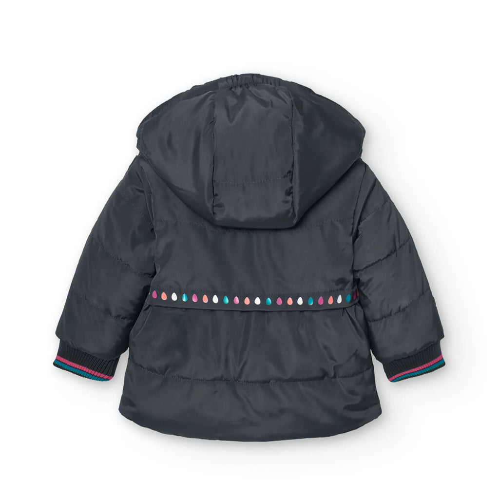 Parka reversibile per bimba
