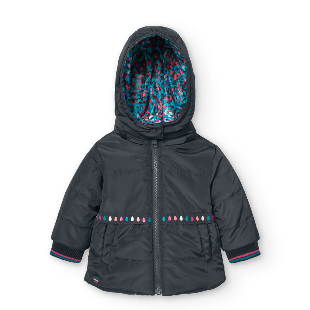 Parka reversibile per bimba