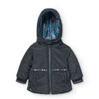 Parka reversibile per bimba