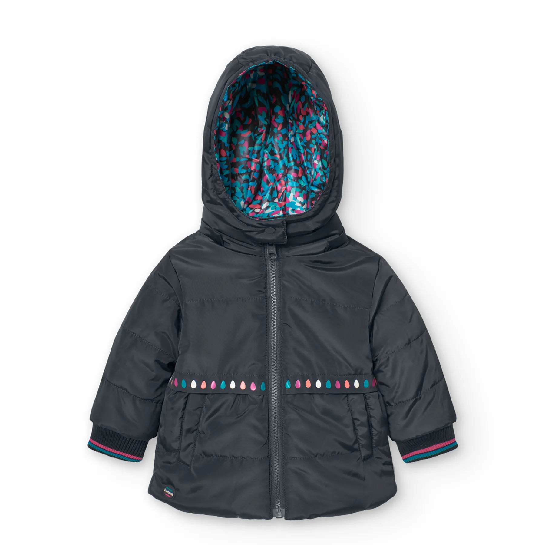 Parka reversibile per bimba