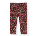 Leggings fantasia floreale per bimba