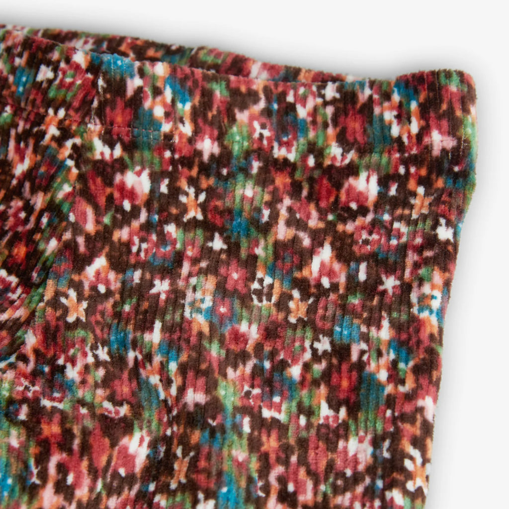 Leggings fantasia floreale per bimba