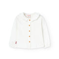 Camicia con colletto volant