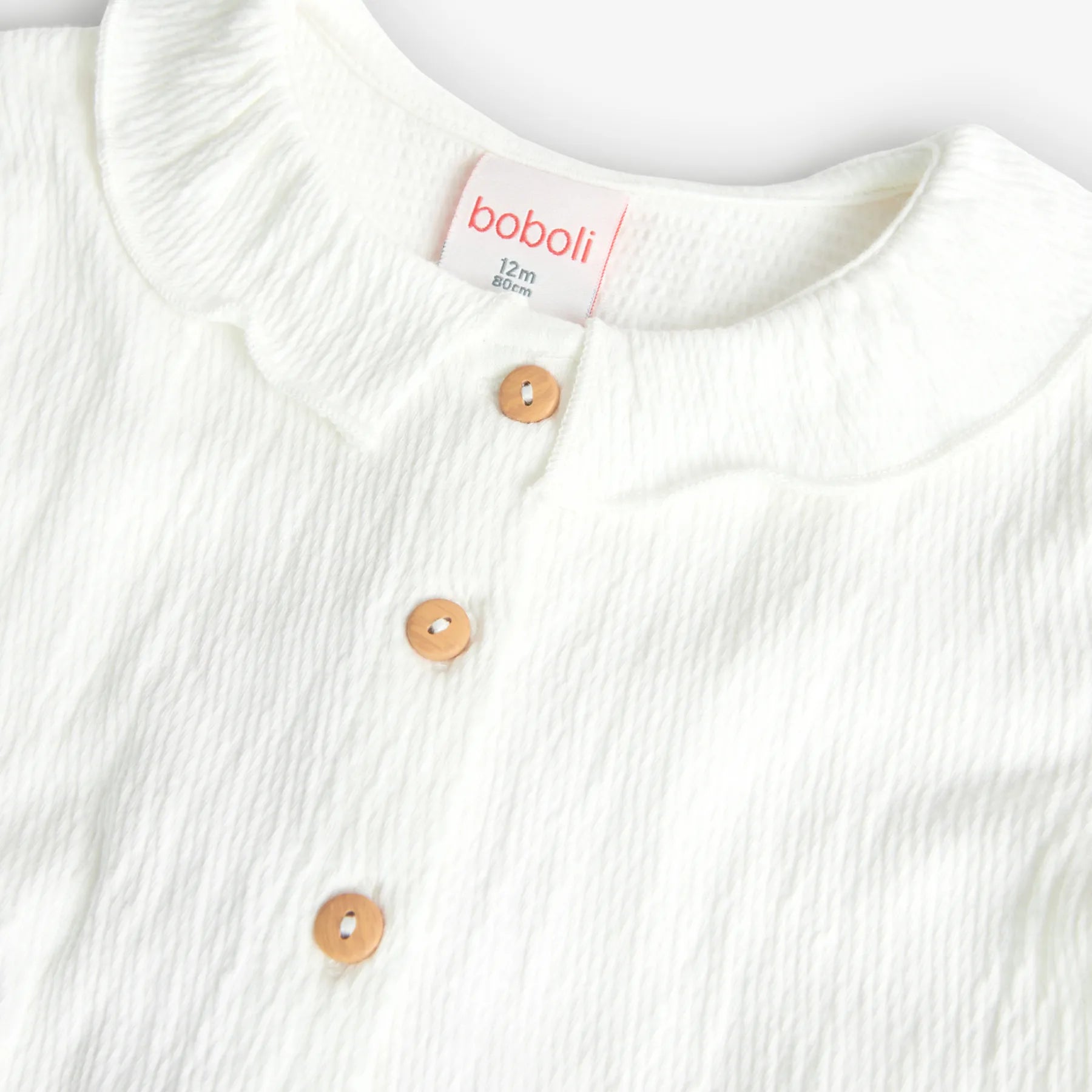 Camicia con colletto volant