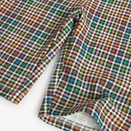Pantaloni quadri bambina linea dritta
