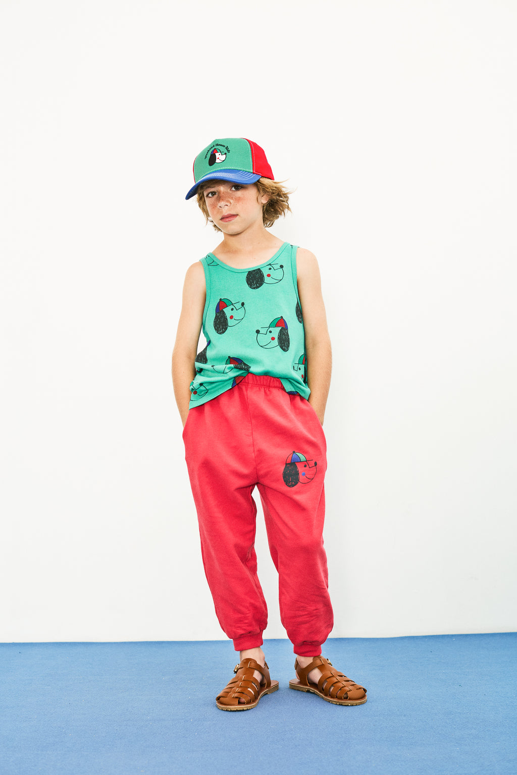 Canotta all over happy dog