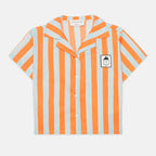 Camicia mezza manica a righe