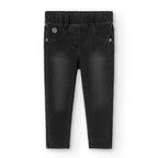 Pantaloni elasticizzati denim per bimba