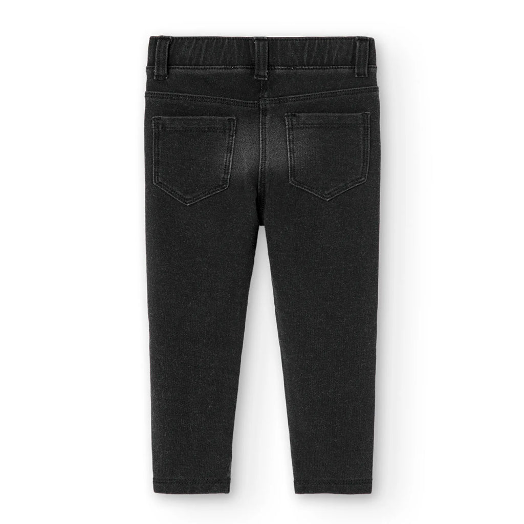 Pantaloni elasticizzati denim per bimba