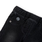 Pantaloni elasticizzati denim per bimba