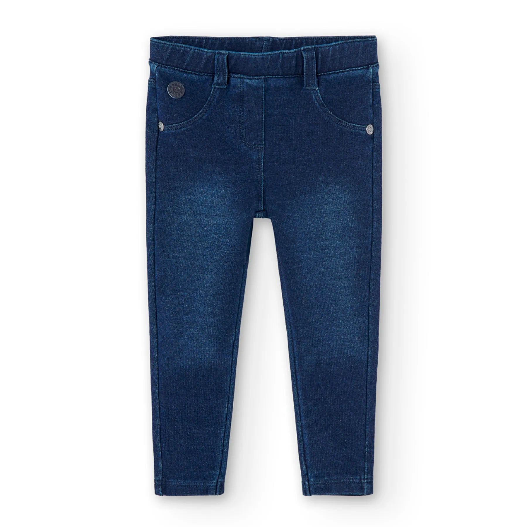 Pantaloni elasticizzati denim per bimba