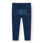 Pantaloni elasticizzati denim per bimba