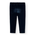 Pantaloni elasticizzati denim per bimba