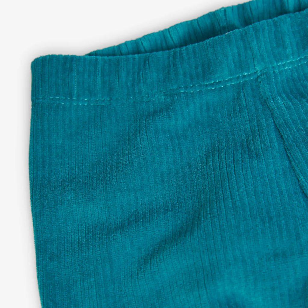 Leggings velluto blu scuro