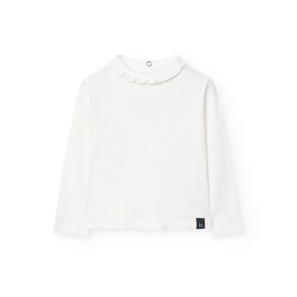 T-shirt cotone mezzo collo