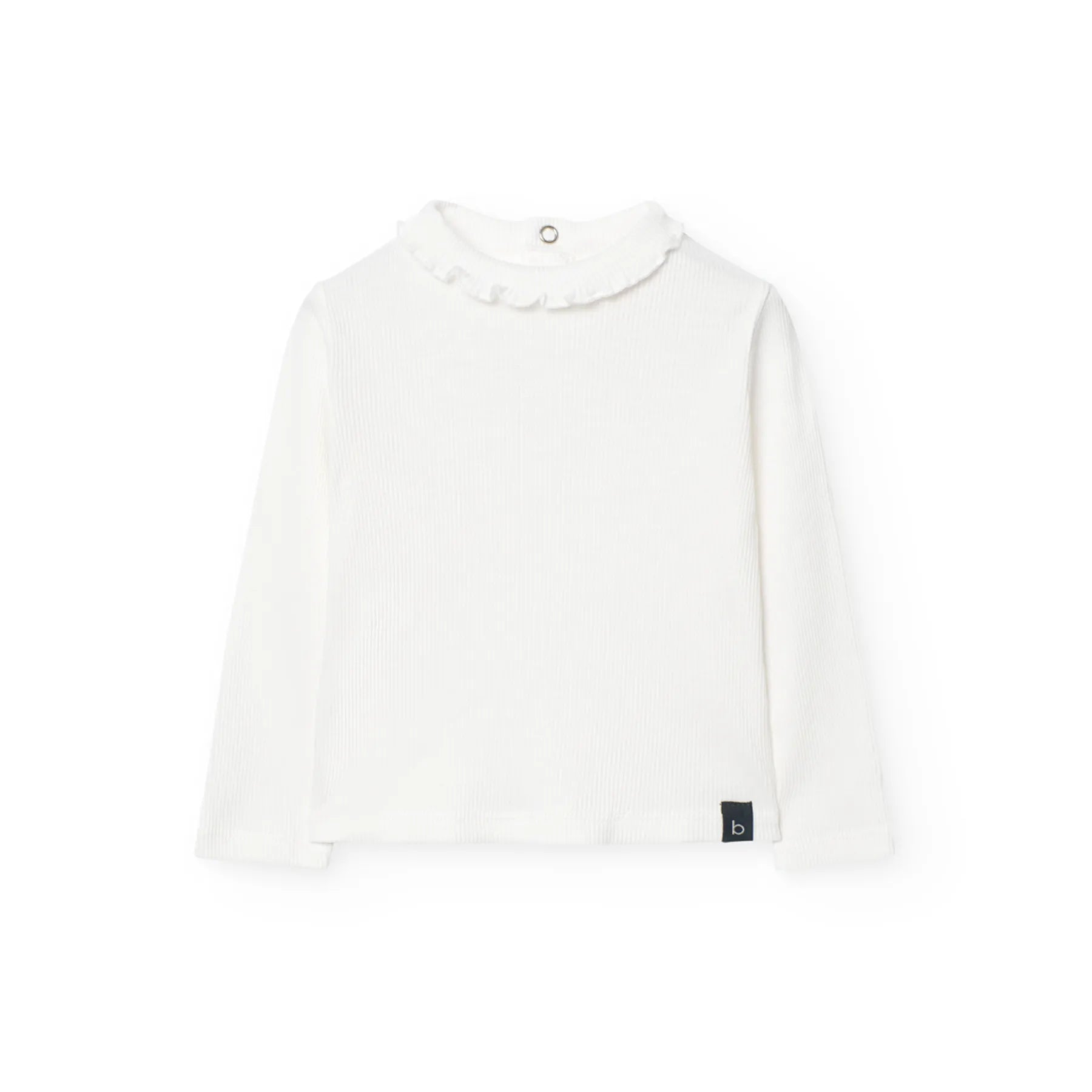 T-shirt cotone mezzo collo