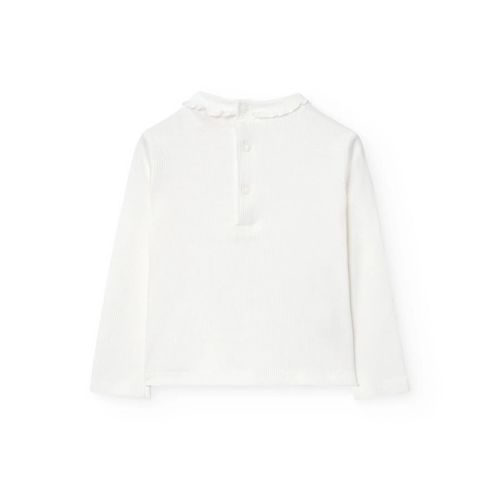 T-shirt cotone mezzo collo