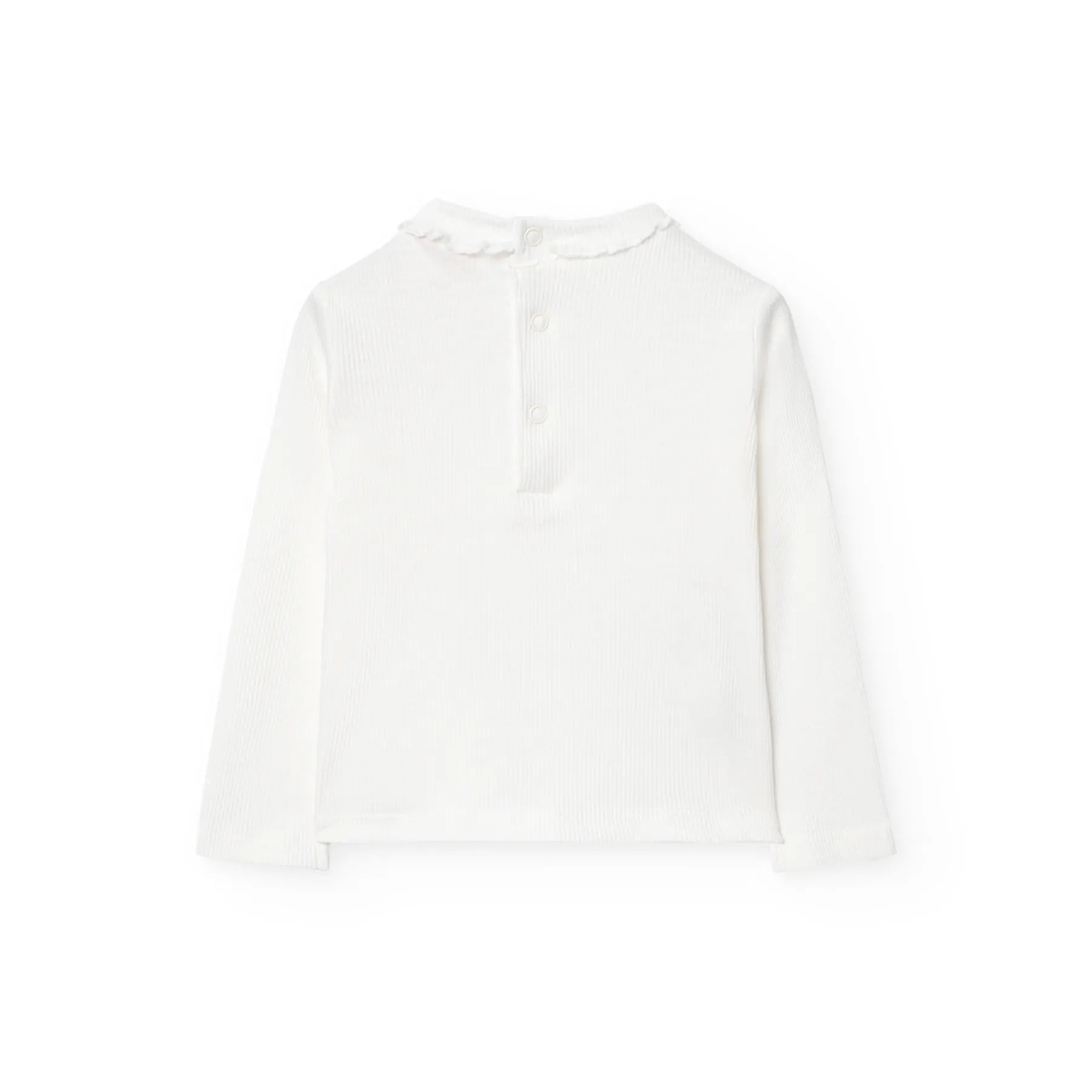 T-shirt cotone mezzo collo