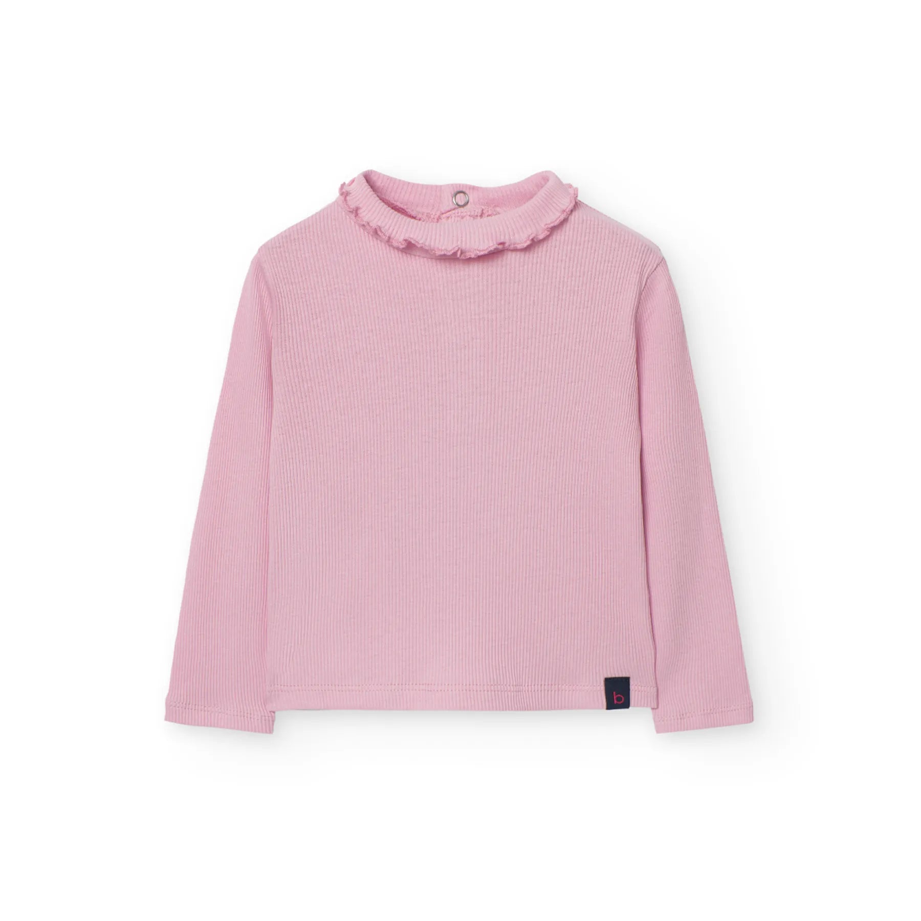 T-shirt cotone mezzo collo