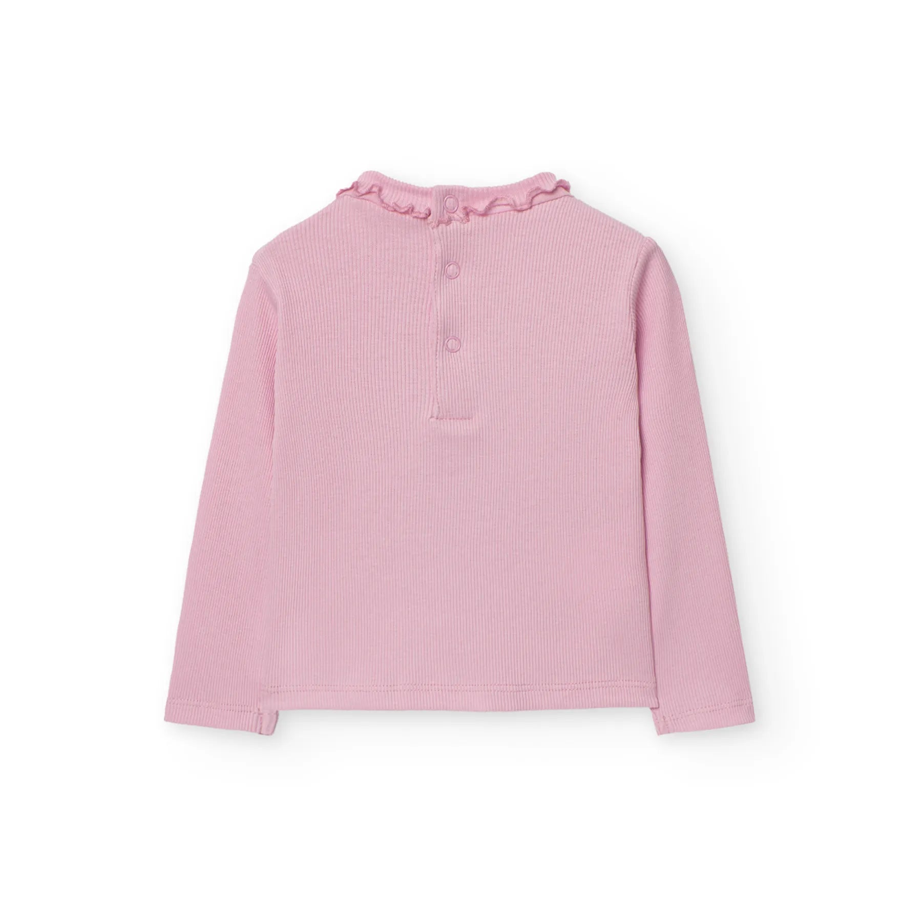 T-shirt cotone mezzo collo