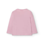T-shirt manica lunga stampa fronte bianca