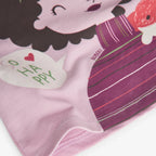 T-shirt manica lunga stampa fronte bianca
