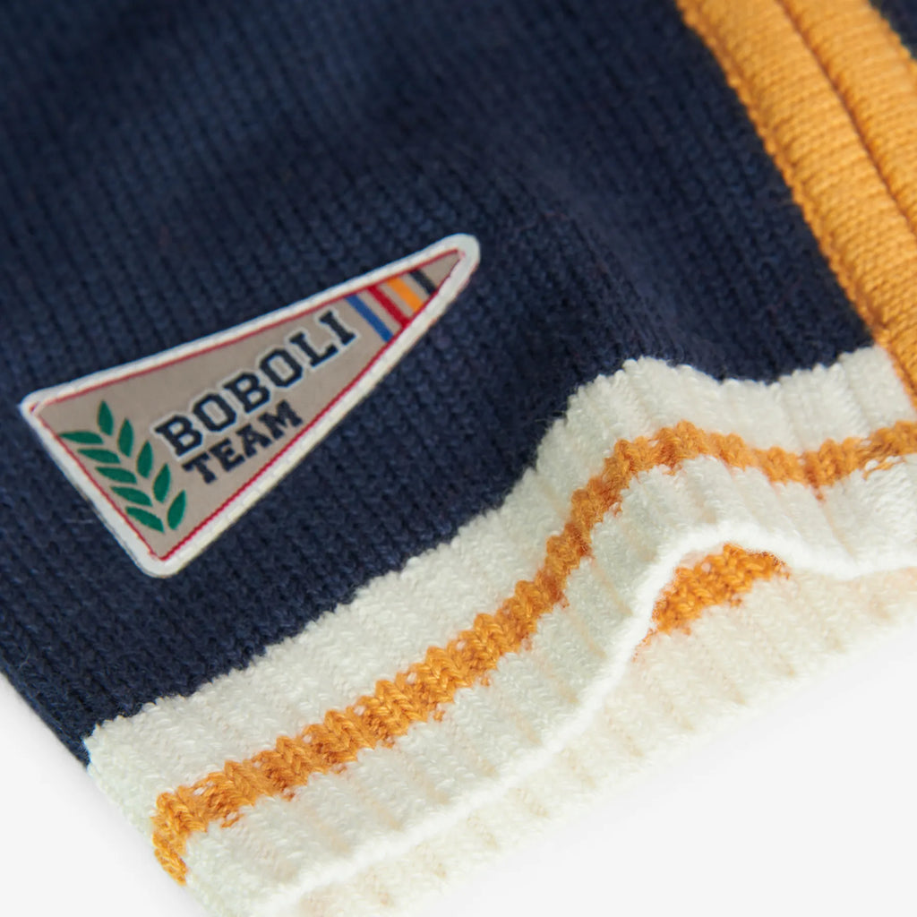 Cardigan con cappuccio e cerniera