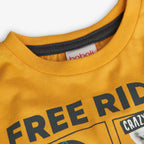 T-shirt manica lunga bambino stampa cani