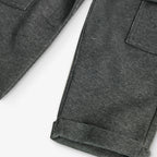 Pantaloni per bimbo con tasconi antracite