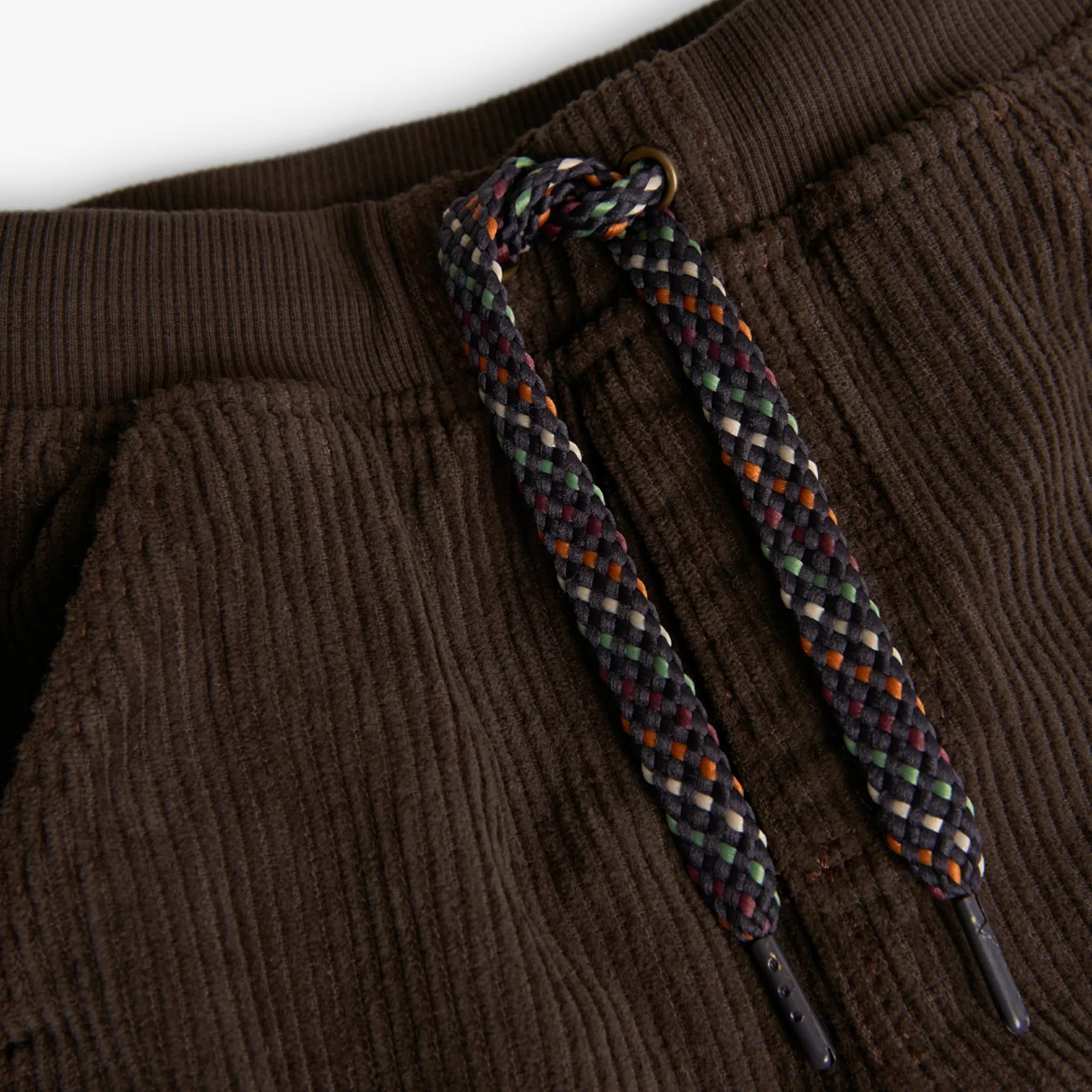 Pantaloni velluto per bimbo tastoni marrone