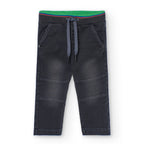 Pantaloni jeans per bimbo nero