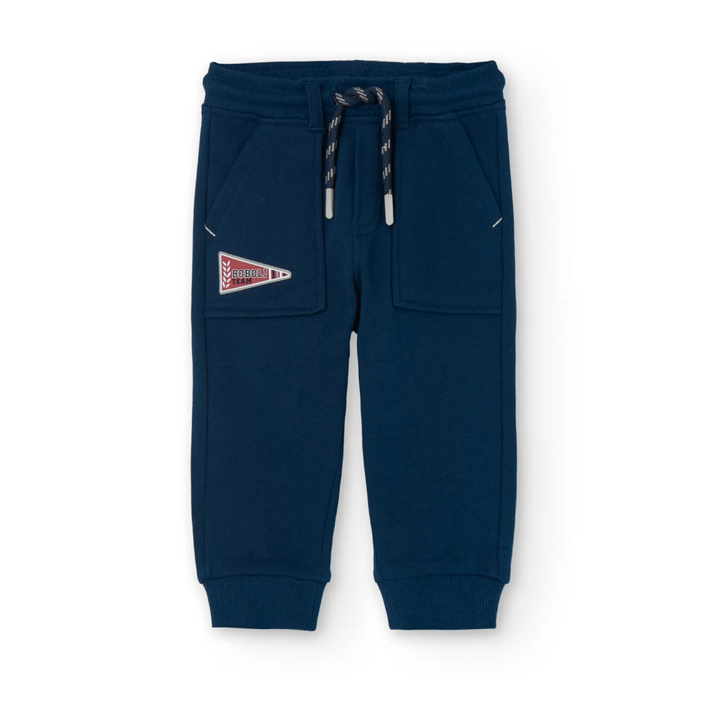 Pantaloni tuta blu marinaio