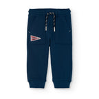Pantaloni tuta blu marinaio