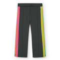 Pantaloni tuta linea dritta righe colorate