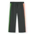 Pantaloni tuta linea dritta righe colorate
