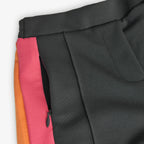 Pantaloni tuta linea dritta righe colorate